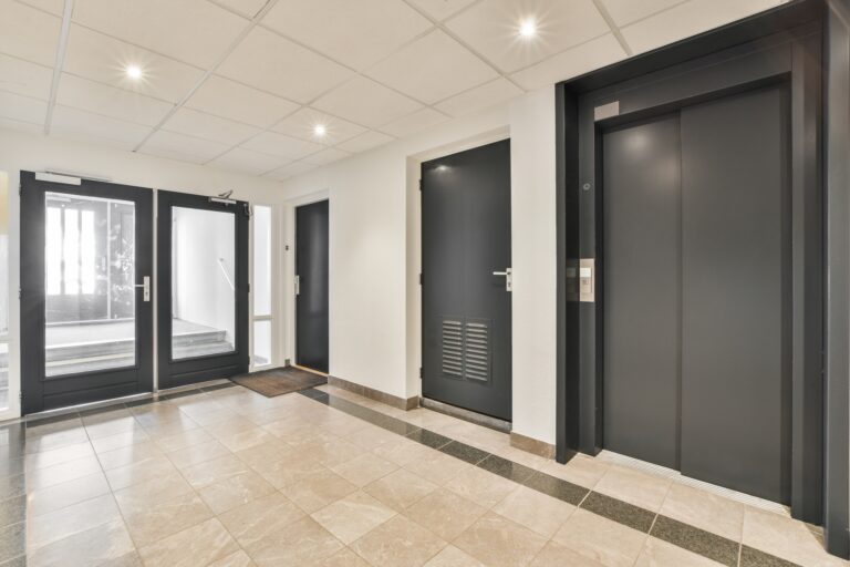 Bright interior design of a luxury house